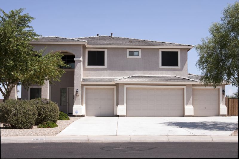 Four Car Garage Installation