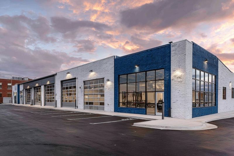 Commercial Garage Construction detail