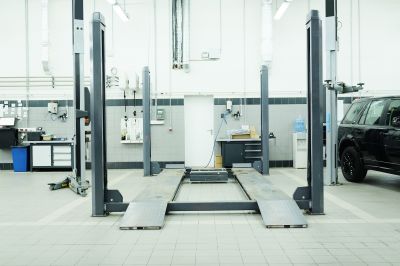 Construction Equipment at Site